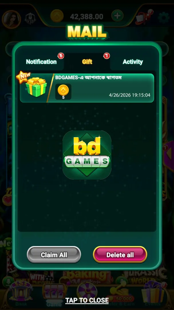 BDGAMES APK ডাউনলোড করুন: লেটেস্ট ভার্সন, ১০০% নিরাপদ ও ফ্রি! showcase image 1 - BDGAMES preview