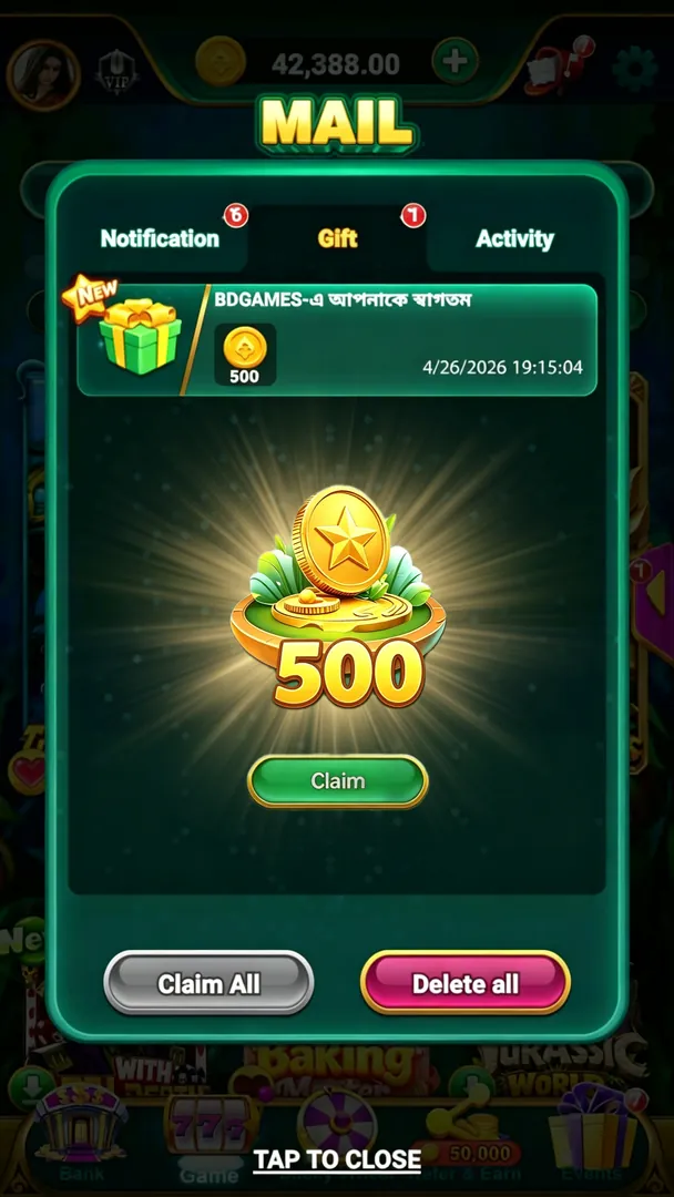 BDGAMES APK ডাউনলোড করুন: লেটেস্ট ভার্সন, ১০০% নিরাপদ ও ফ্রি! showcase image 4 - BDGAMES preview